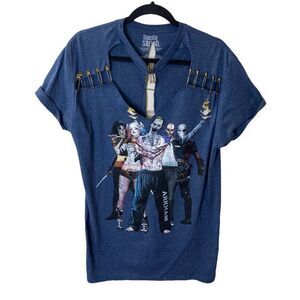 DC Comics Suicide Squad Custom T-Shirt Sz 1X/2X